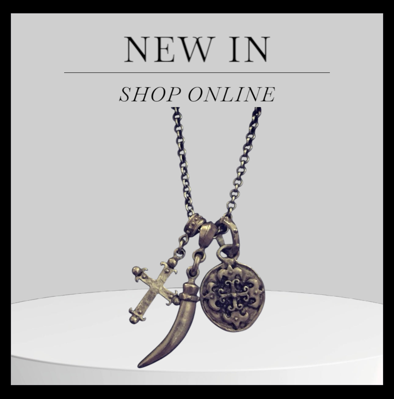 Necklace - Triple Charm KC