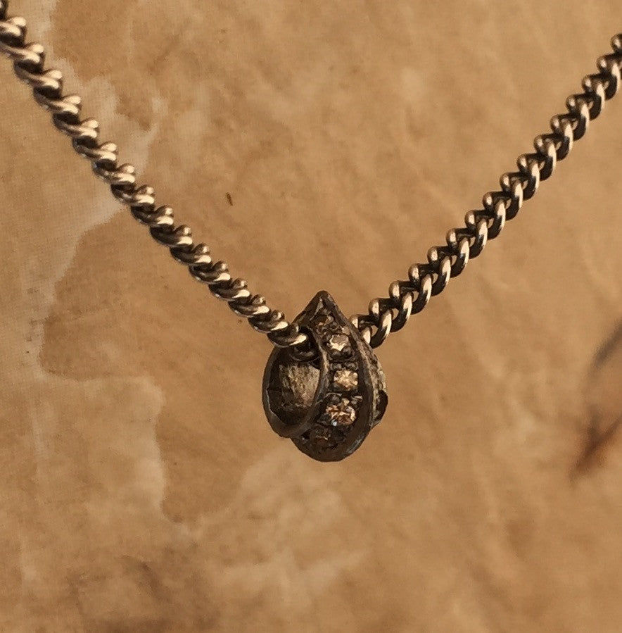 Necklace - Diamond Tear Drop