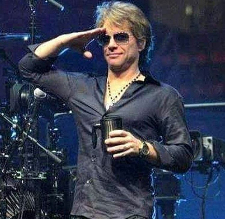 Necklace - Italian Horn & Skull Jon Bon Jovi Favorite