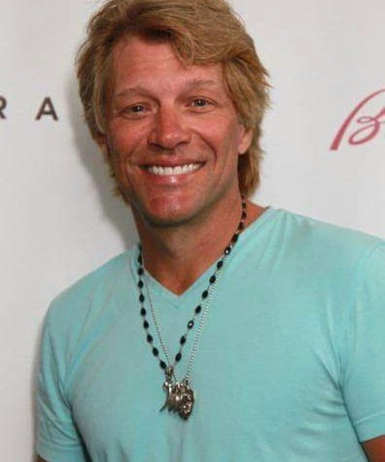 Necklace - Italian Horn & Skull Jon Bon Jovi Favorite