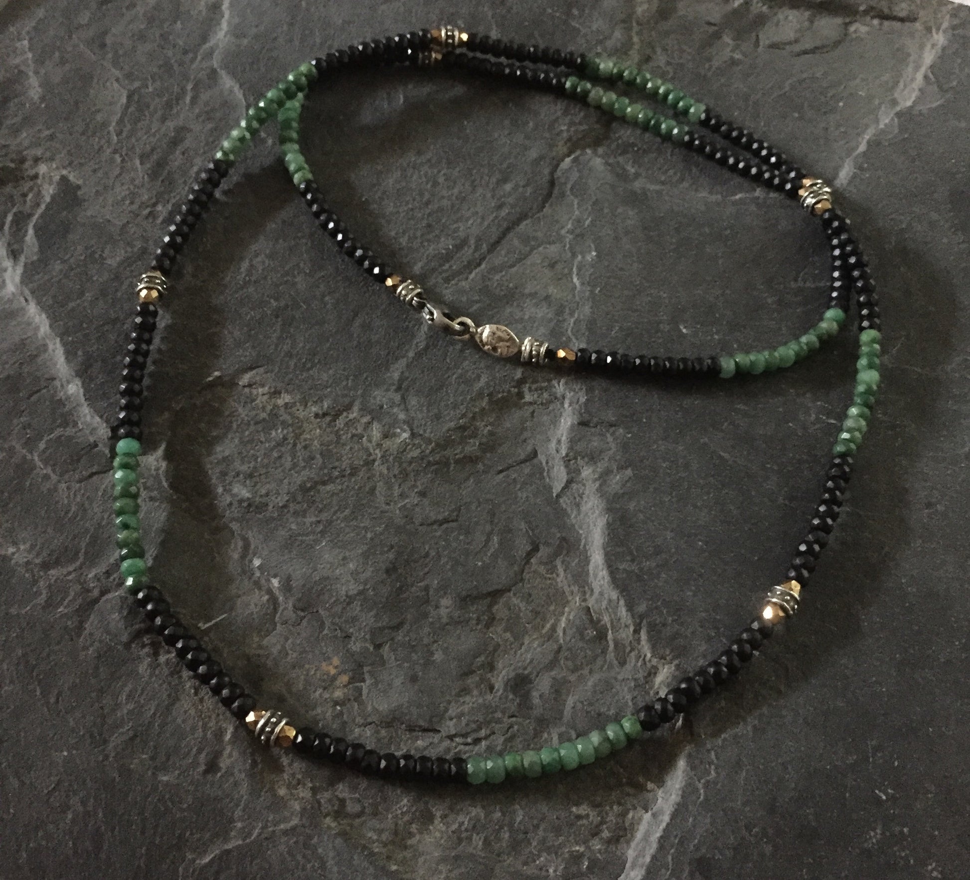 Sterling Silver Roundel & Ancient Coin Clasp