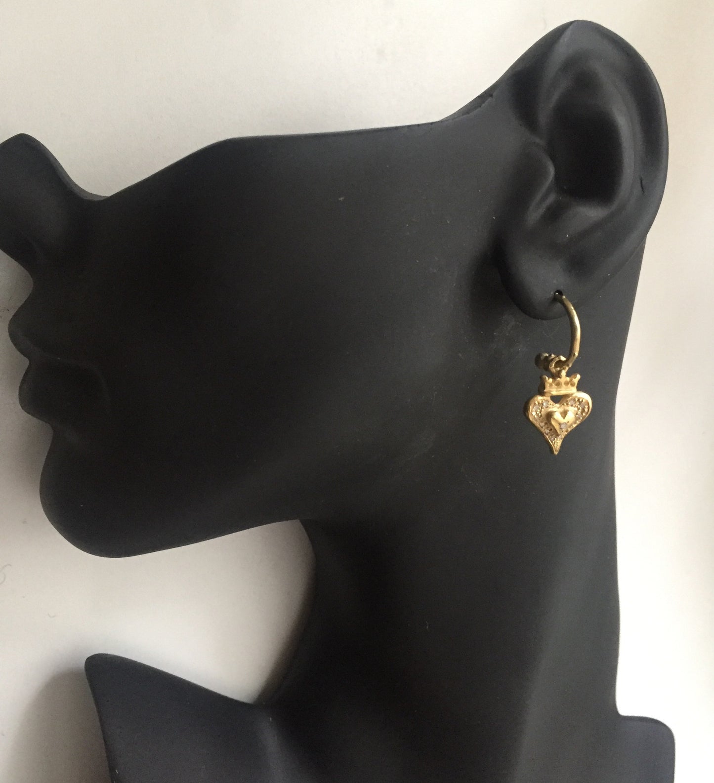 Earrings - My Heart in Your Heart 18k gold