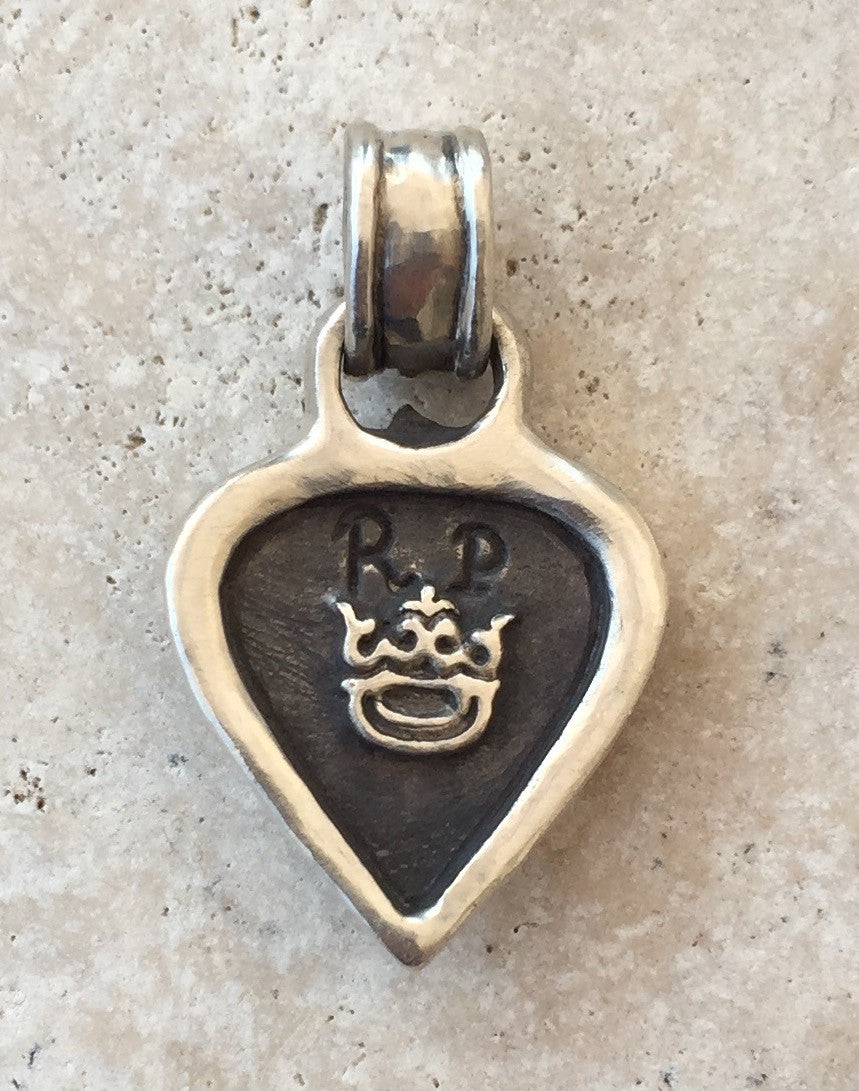 Silver Skull Gothic Guitar Pick