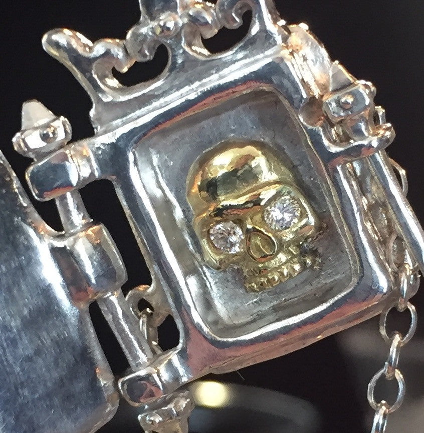 Necklace - Secret Skull Locket