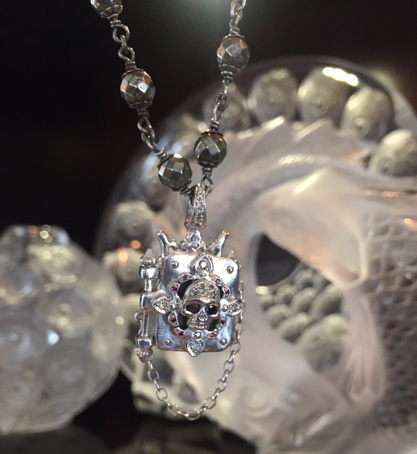 Necklace - Secret Skull Locket