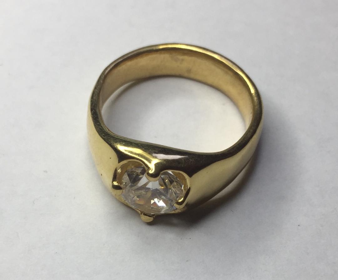Ring - Golden Crown in Sterling Silver