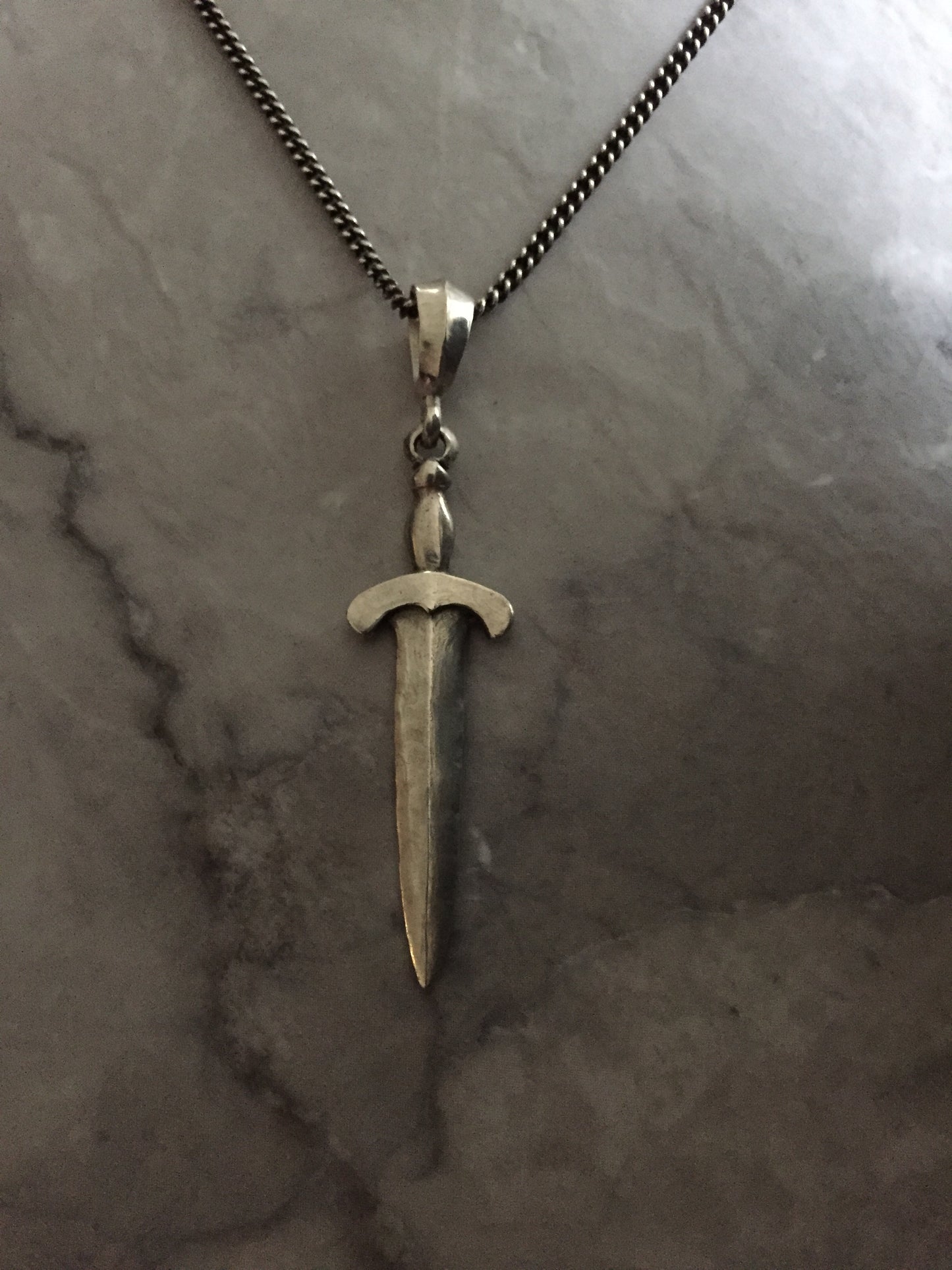 Necklace - Silver Sword