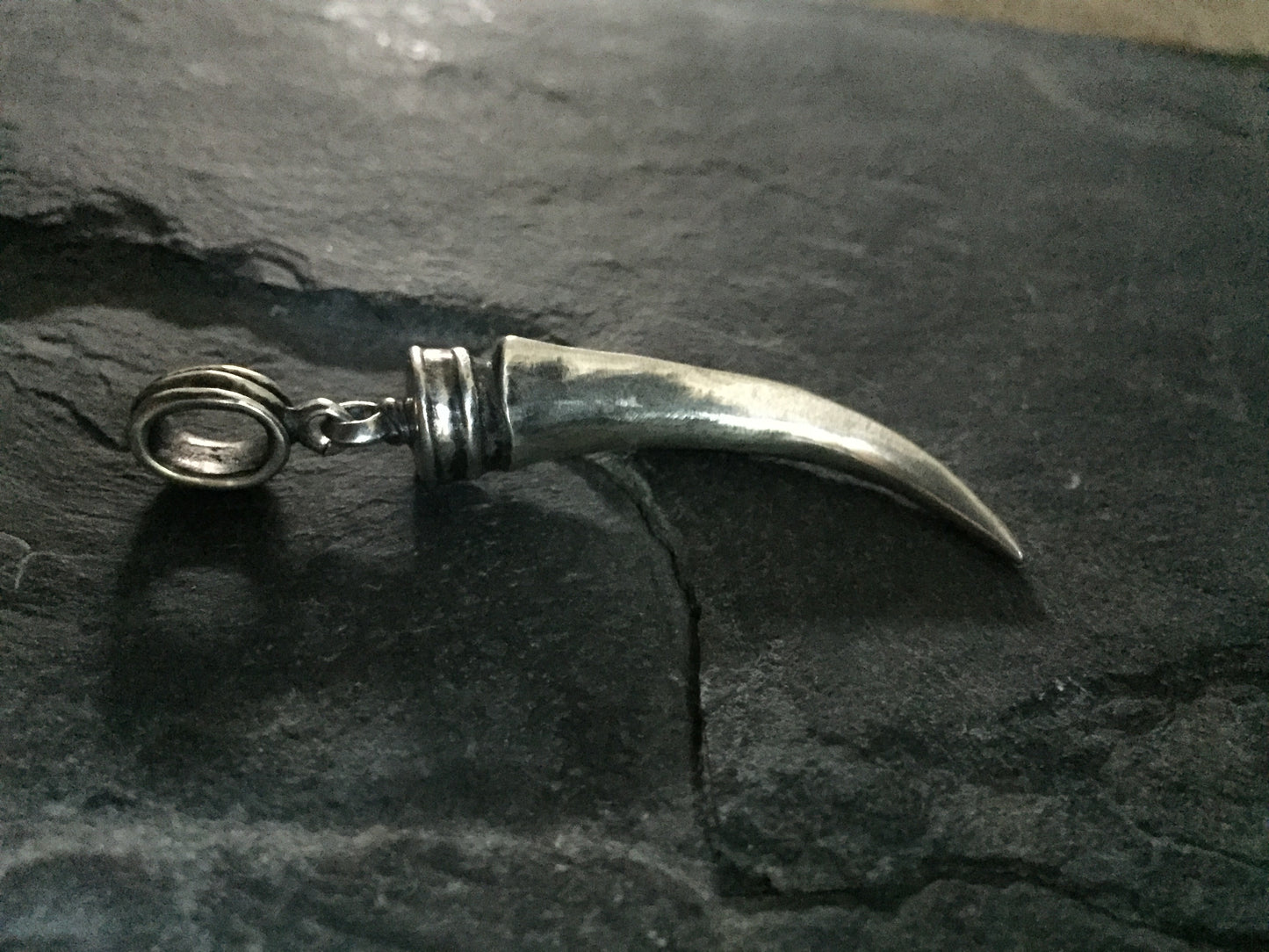 Pendant - Italian Horn by Roman Paul