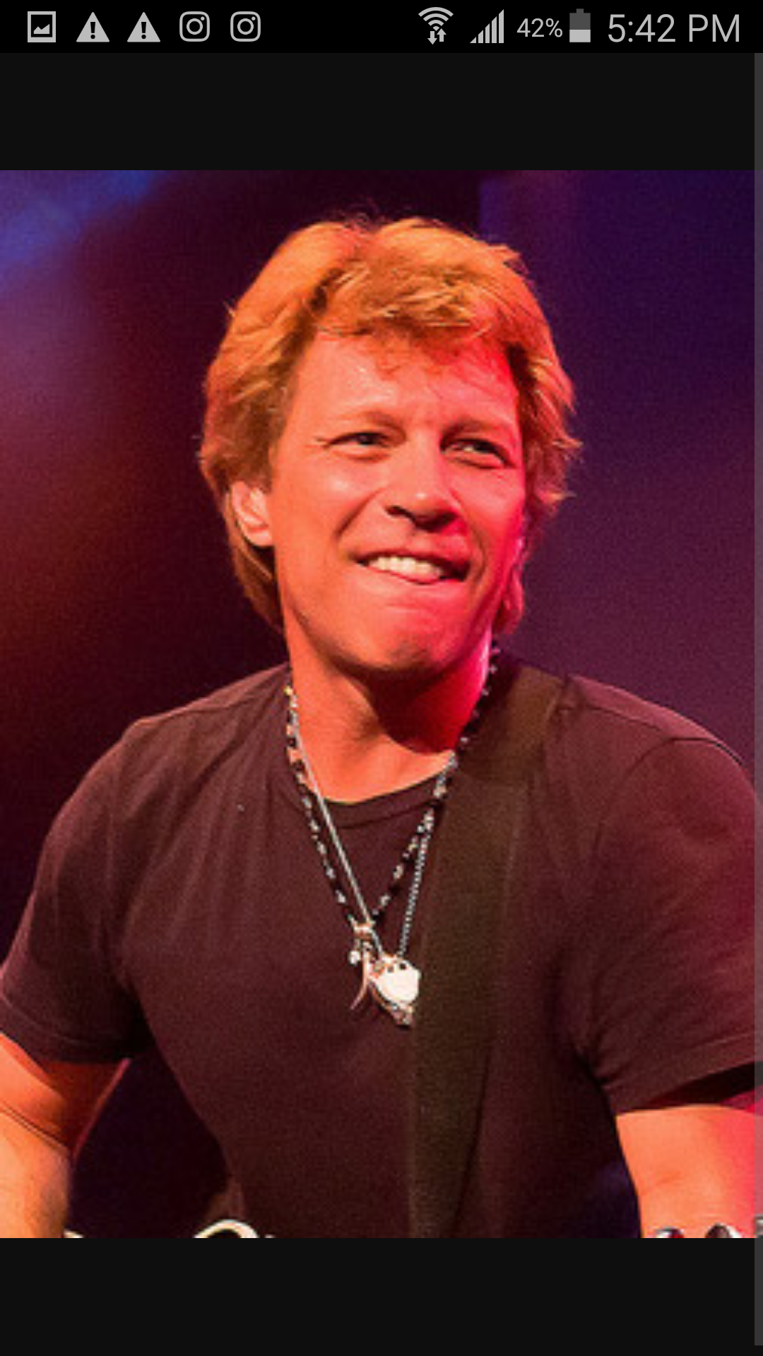Necklace - Italian Horn & Skull Jon Bon Jovi Favorite