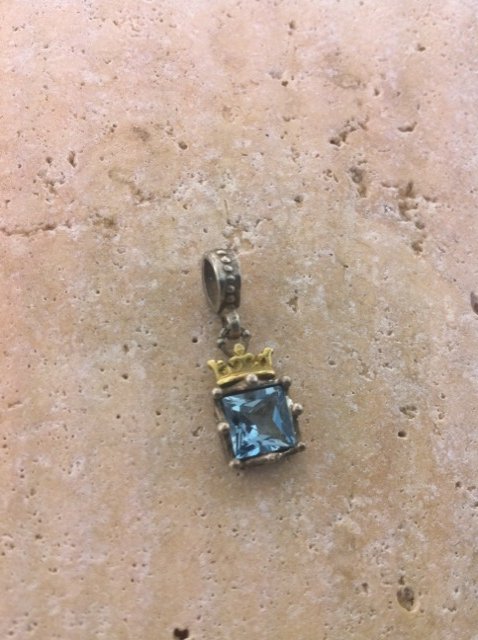 Sterling Silver Frame Pendant by Roman Paul