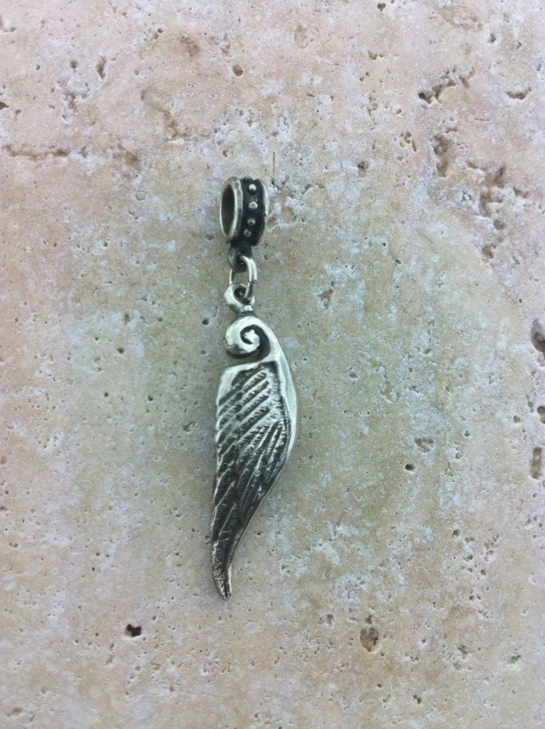 Sterling Silver Wing Pendant