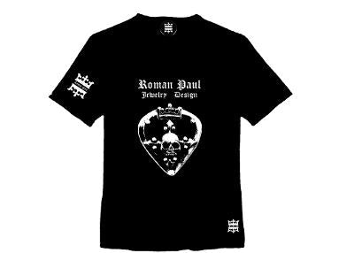 T - Shirt Guitar Pick & Skull