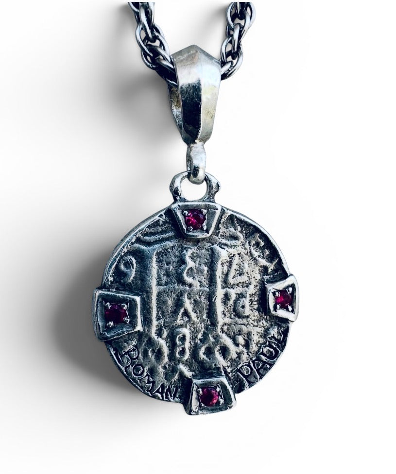 Ancient Peace Medallion Necklace