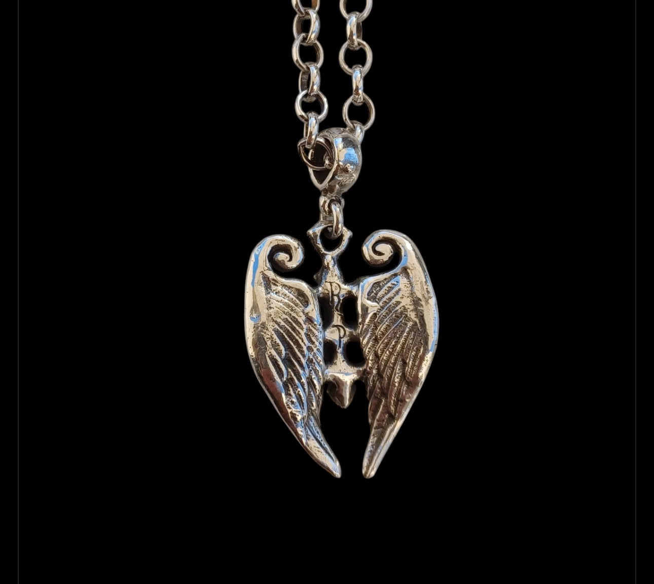 Necklace - Angel Wings FDL Cross