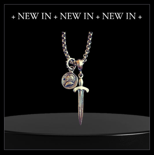 Necklace - Knight & Sword