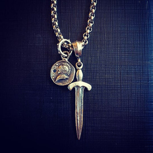 Necklace - Knight & Sword