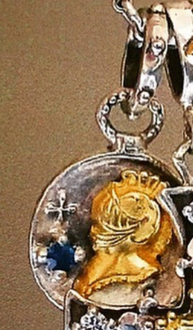 Pendant - Golden Knight Medallion